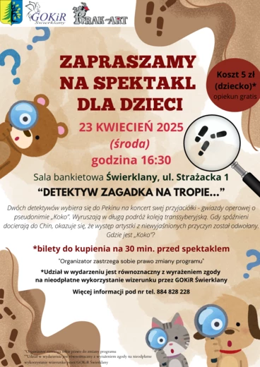 Spektakl dla dzieci