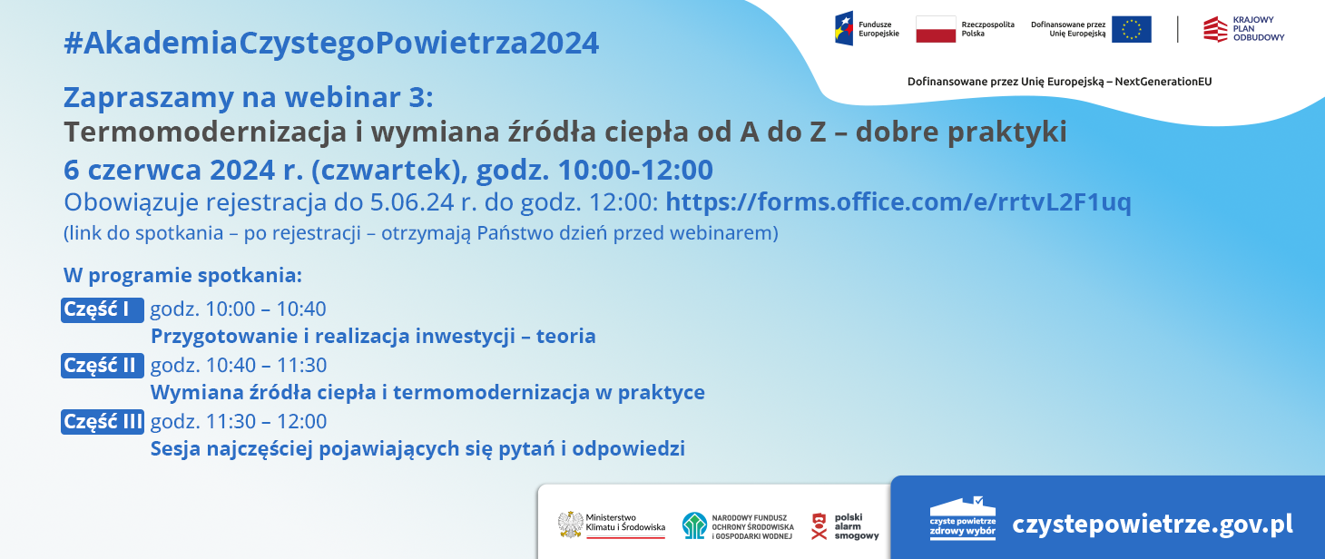 Akademia czystego powietrza - webinar
